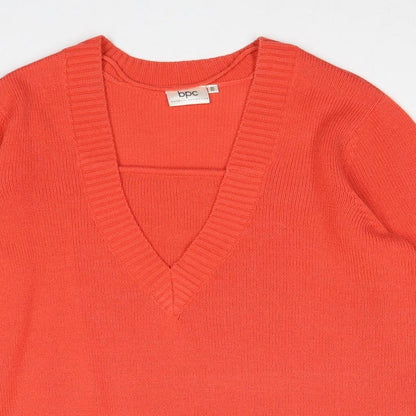 Womens UK Size 12 BPC Red Pullover Jumper