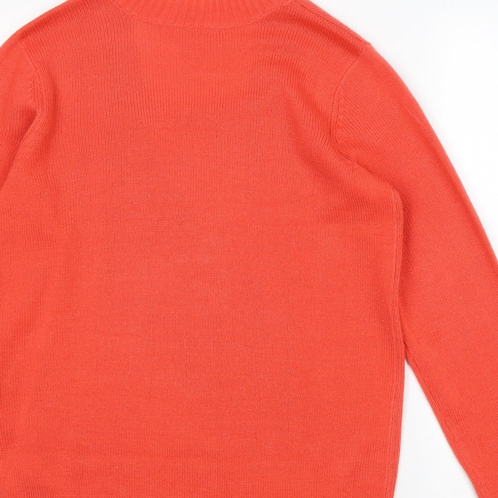 Womens UK Size 12 BPC Red Pullover Jumper