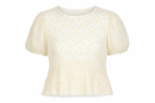 Womens UK Size 12 Primark Yellow Basic Blouse