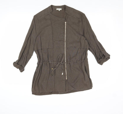 Womens UK Size 8 River Island Brown Jacket