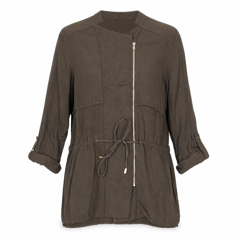 Womens UK Size 8 River Island Brown Jacket