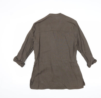 Womens UK Size 8 River Island Brown Jacket