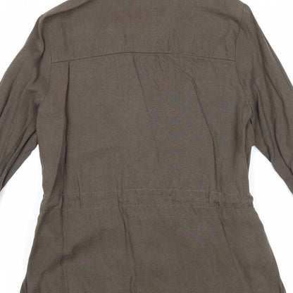 Womens UK Size 8 River Island Brown Jacket