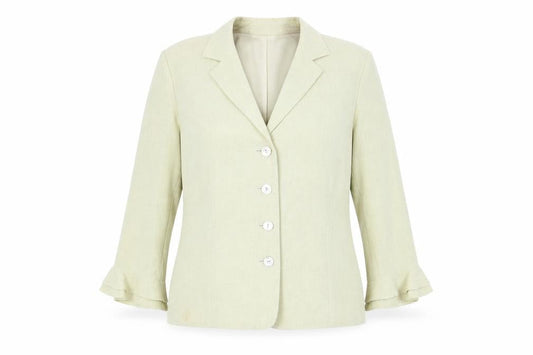 Womens UK Size 16 Gold Yellow Jacket