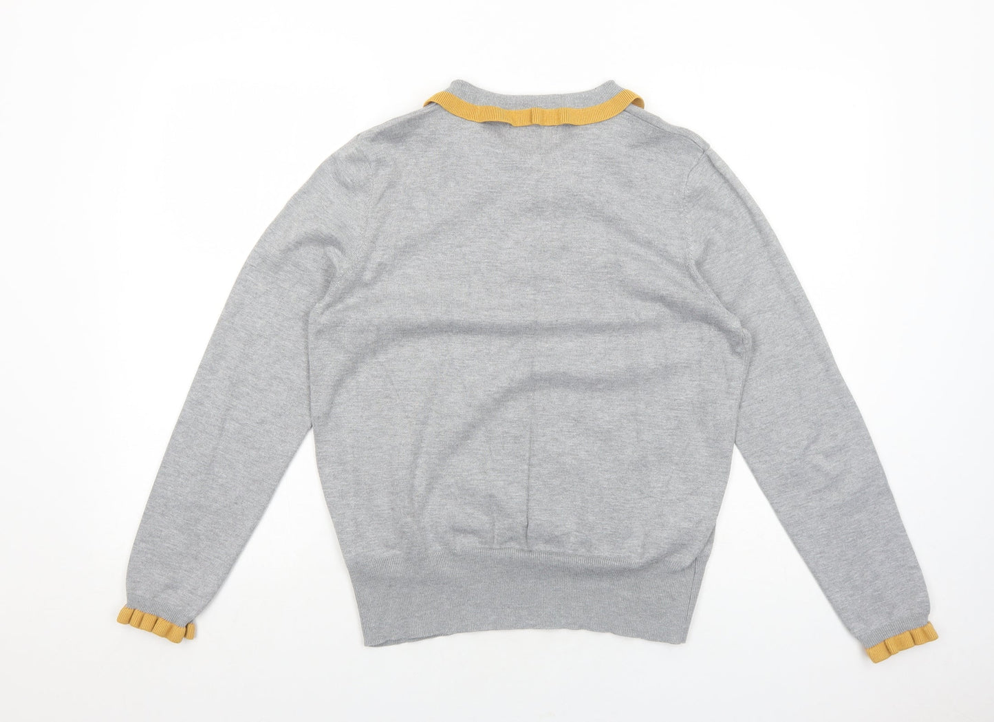 Womens UK Size L Paramour Grey Pullover Jumper