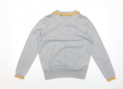 Womens UK Size L Paramour Grey Pullover Jumper