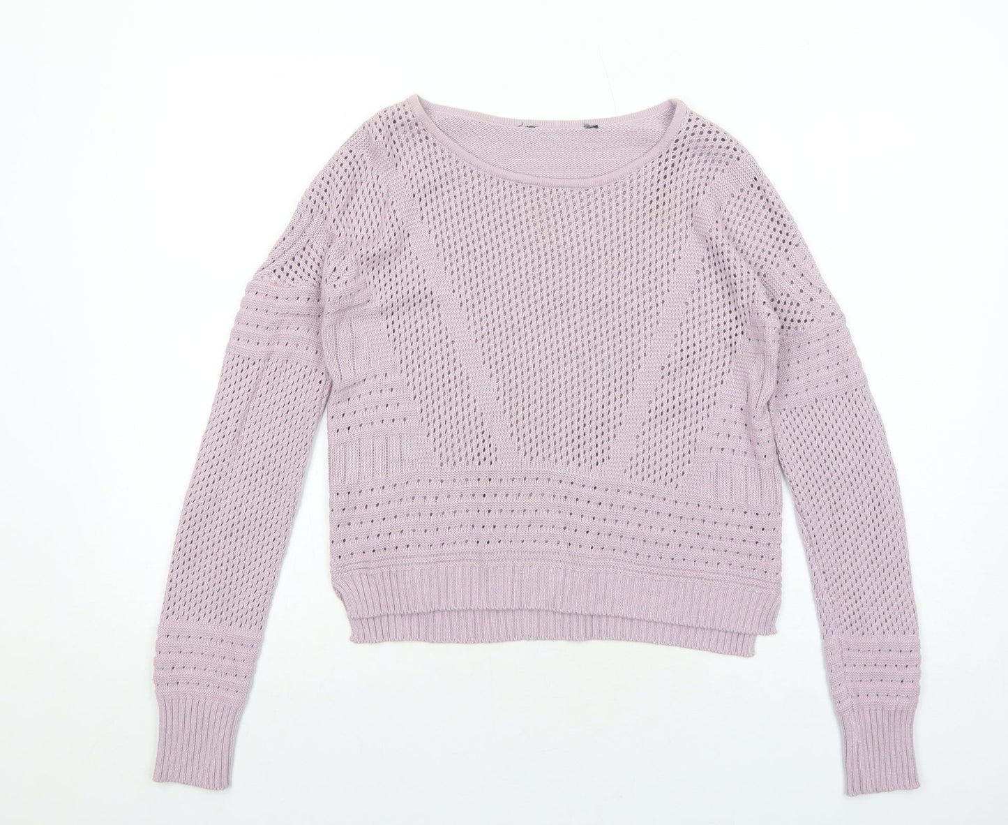 Womens UK Size 10 Select Purple Pullover Jumper