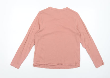 Womens UK Size 12 Very Pink Basic T-Shirt