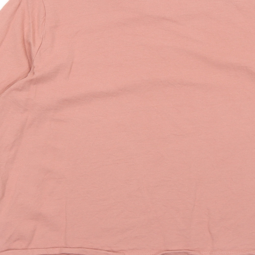 Womens UK Size 12 Very Pink Basic T-Shirt