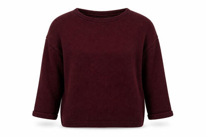 New Look Girls Red Round Neck Acrylic Pullover Jumper Size 14-15 Years Pullover