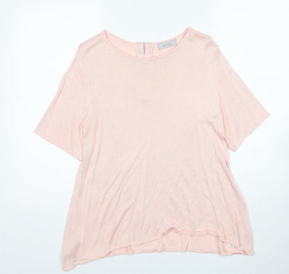 Womens UK Size 12 Per Una Pink Pullover Jumper