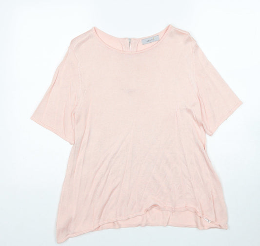 Womens UK Size 12 Per Una Pink Pullover Jumper