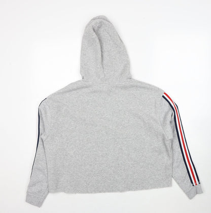Primark Womens Grey Polyester Pullover Hoodie Size 14 Pullover