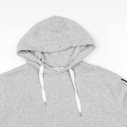 Primark Womens Grey Polyester Pullover Hoodie Size 14 Pullover