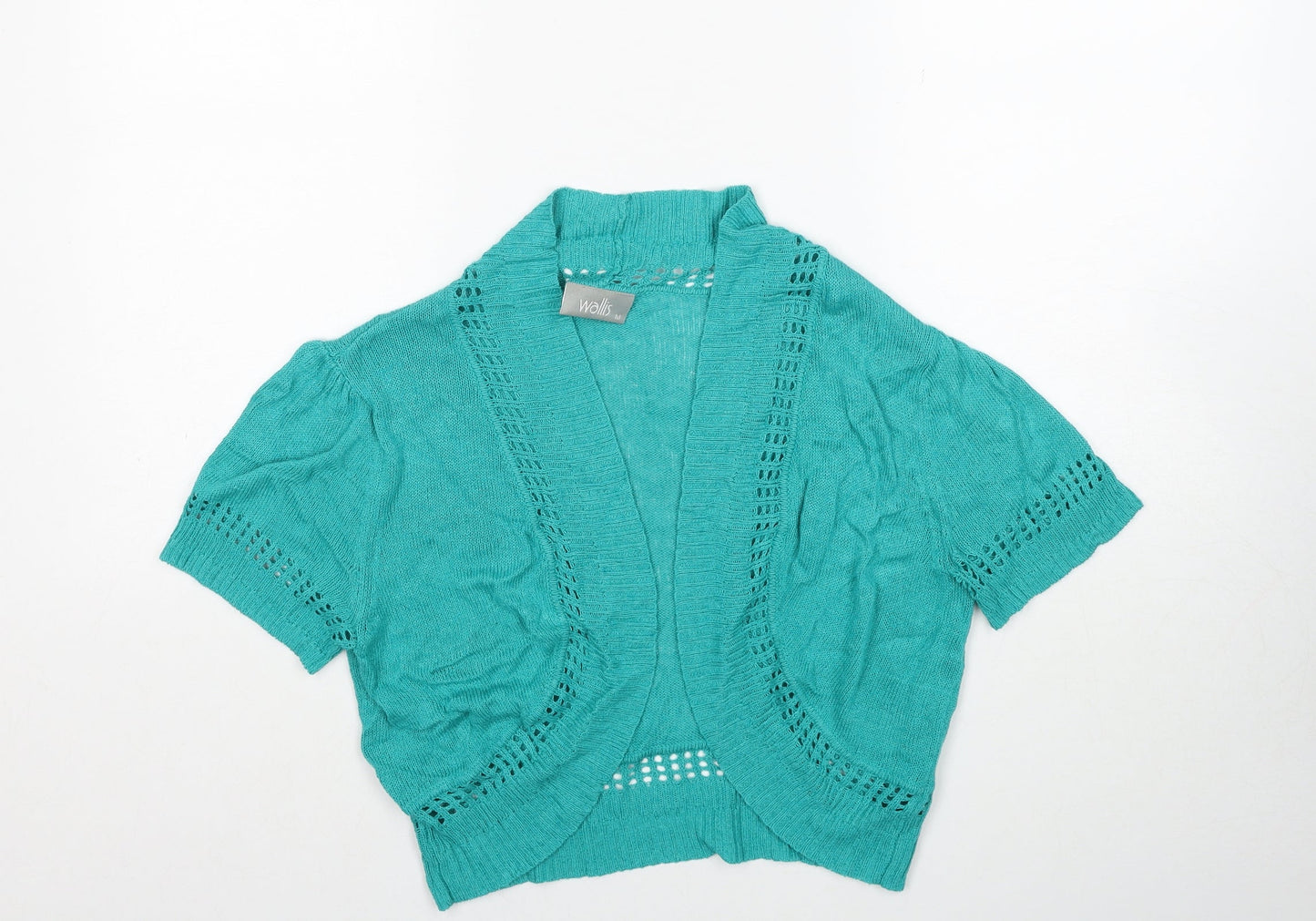 Womens UK Size S Wallis Blue Cardigan Jumper