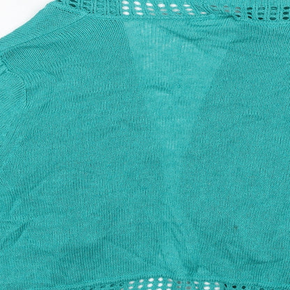 Womens UK Size S Wallis Blue Cardigan Jumper