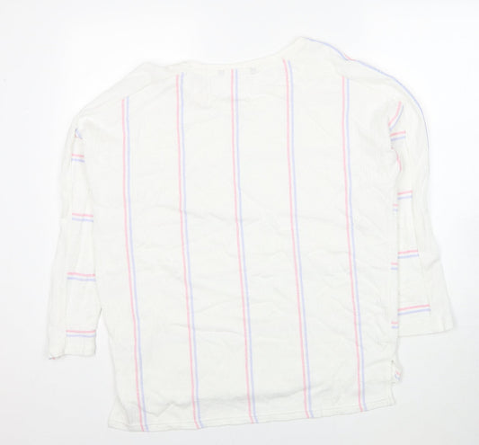 Womens UK Size 16 Preworn White Pullover Jumper