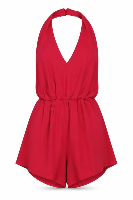 Womens UK Size XS Love One-Piece Pink Romper