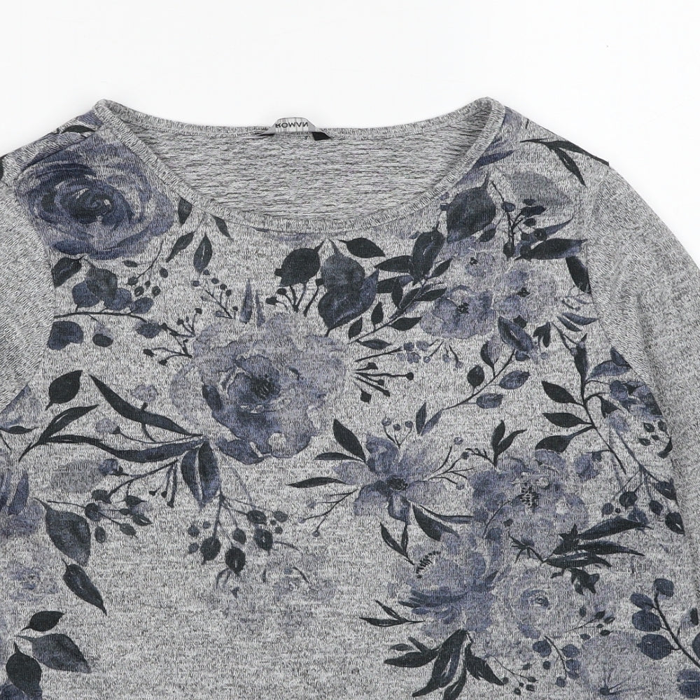 Womens UK Size 10 Roman Grey Pullover Jumper