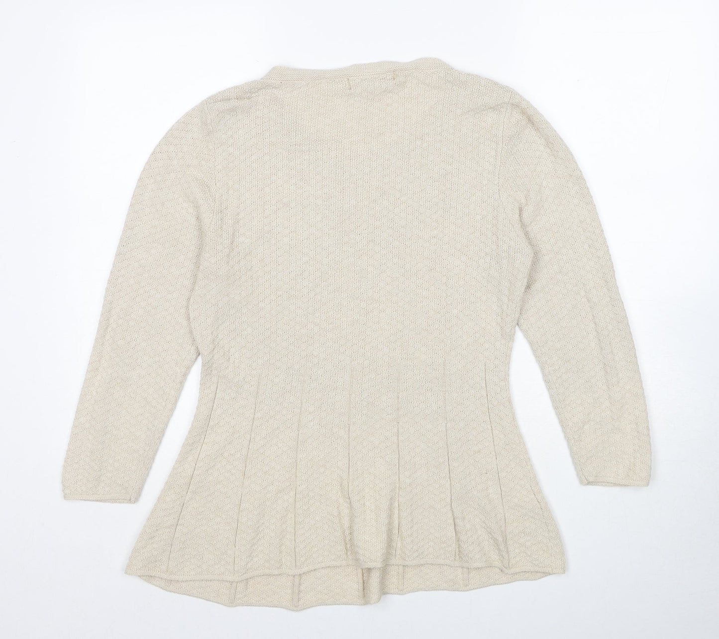 Womens UK Size 14 NEXT Beige Pullover Jumper