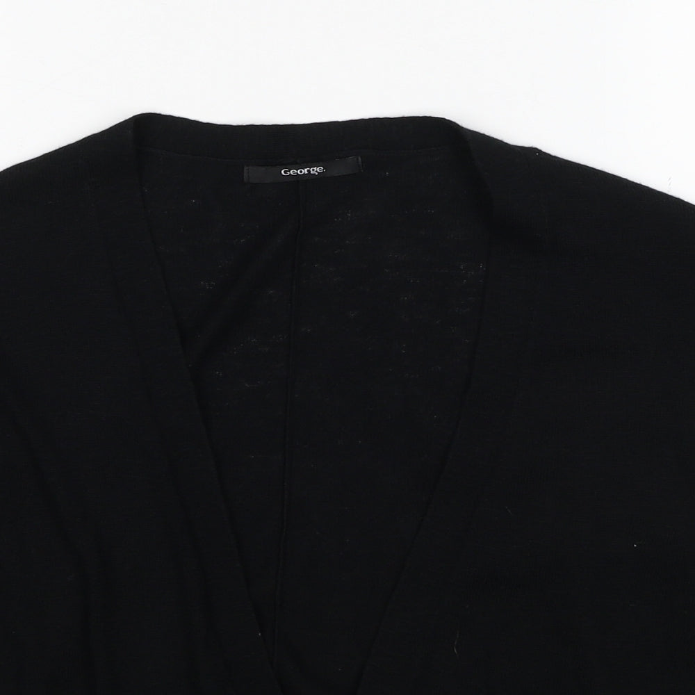 Womens UK Size 16 New Look Black Cardigan Jumper