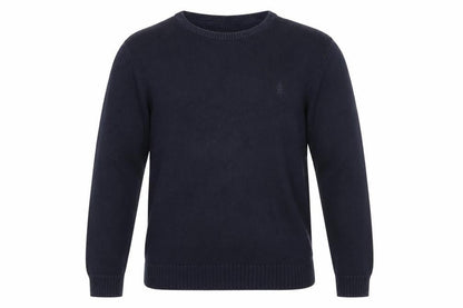 Mens UK Size L Easy Blue Pullover Jumper