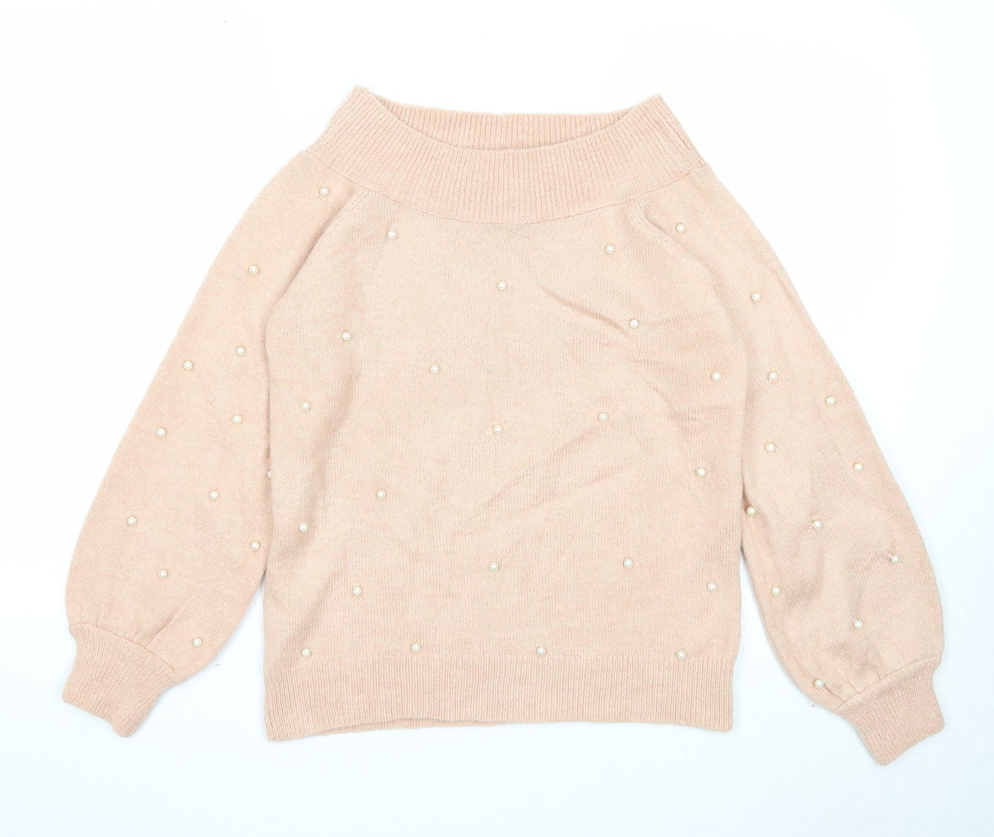 Womens UK Size 6 NEXT Pink Pullover Jumper