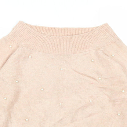 Womens UK Size 6 NEXT Pink Pullover Jumper