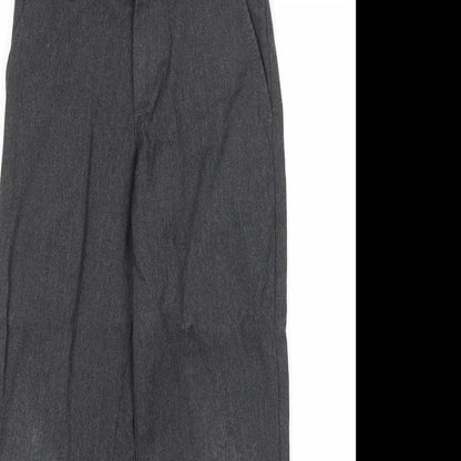 George Boys Grey Polyester Chino Trousers Size 5-6 Years Regular Pullover
