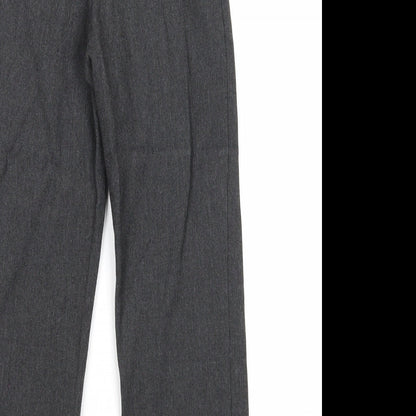 George Boys Grey Polyester Chino Trousers Size 5-6 Years Regular Pullover
