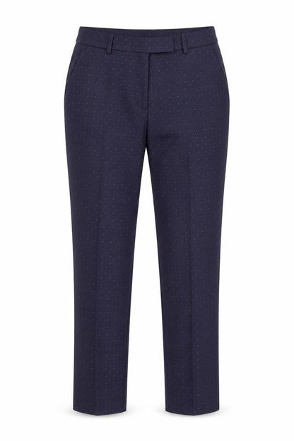 Womens UK Size 10 Marks and Spencer Slim Fit Chino Blue Trousers