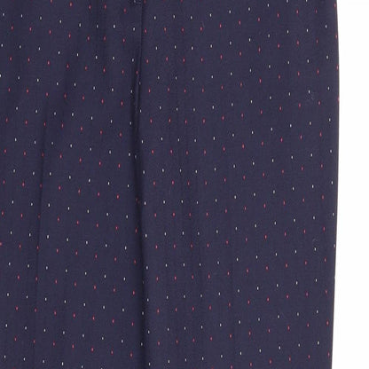 Womens UK Size 10 Marks and Spencer Slim Fit Chino Blue Trousers