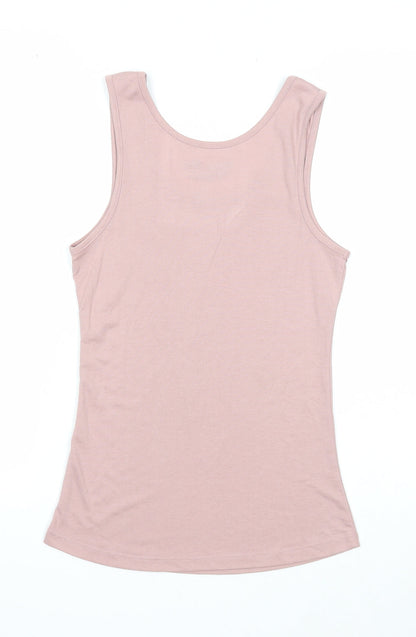 Womens UK Size M Hard Rock Purple Basic Tank