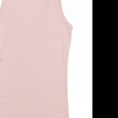 Womens UK Size M Hard Rock Purple Basic Tank