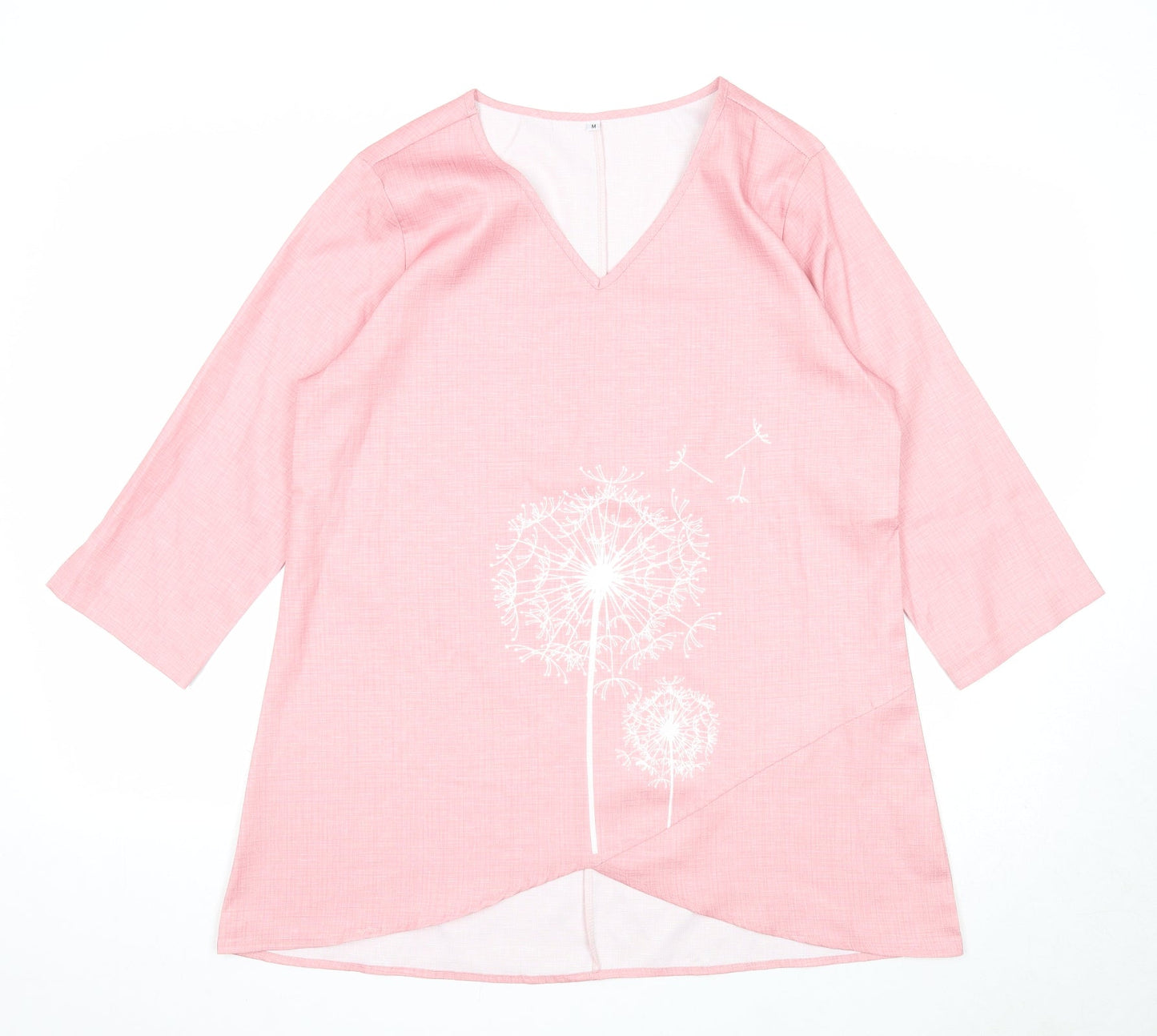Womens UK Size M Preworn Pink Basic Blouse
