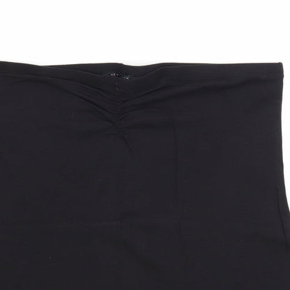 Womens UK Size 20 New Look Black Cropped Tank