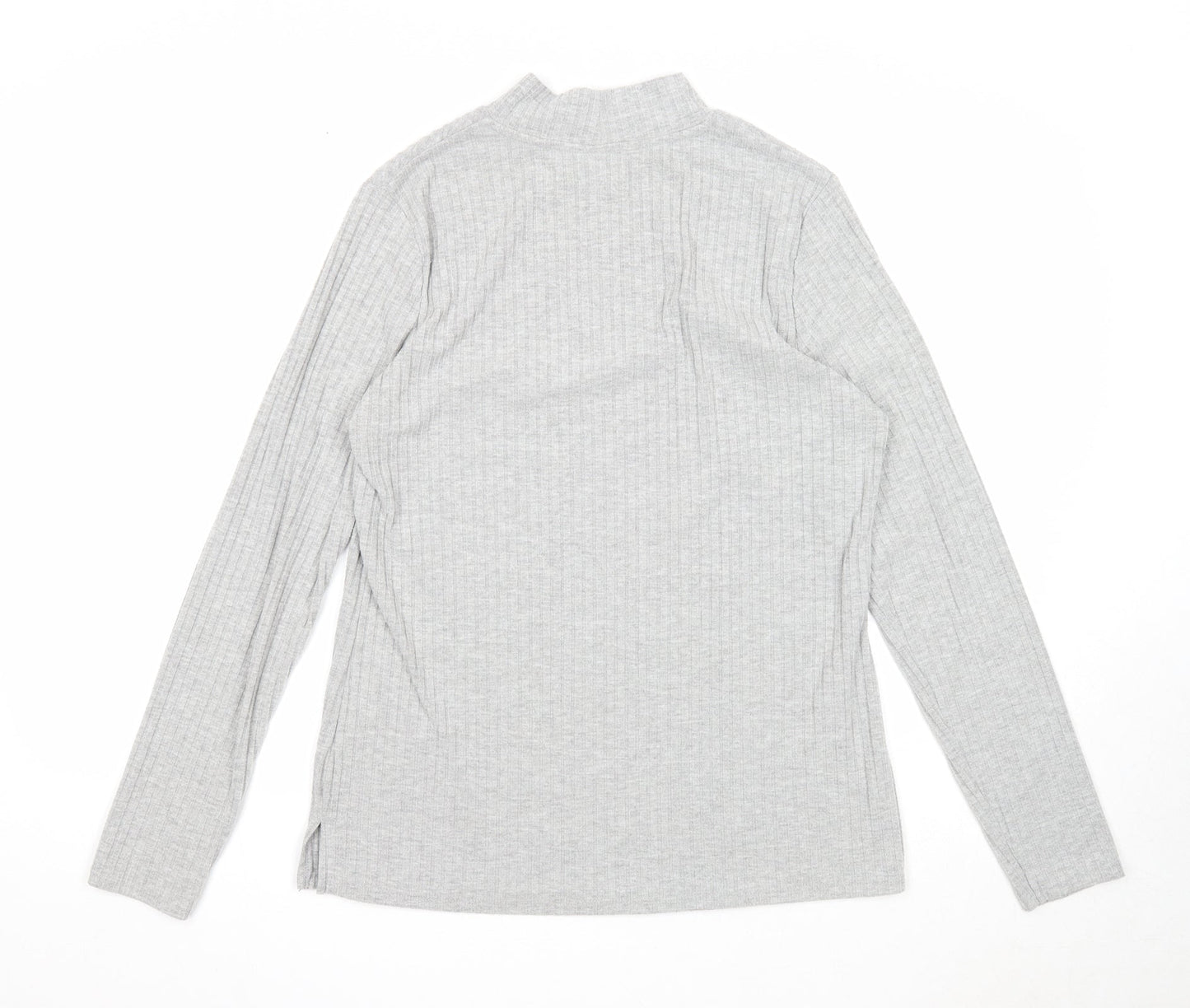 Womens UK Size 14 Papaya Grey Pullover Jumper