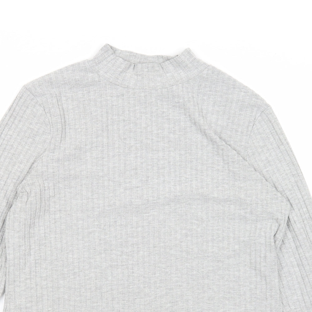 Womens UK Size 14 Papaya Grey Pullover Jumper