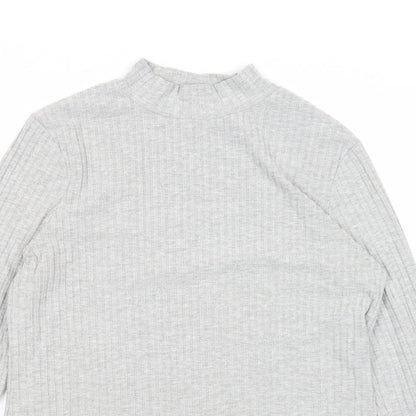 Womens UK Size 14 Papaya Grey Pullover Jumper