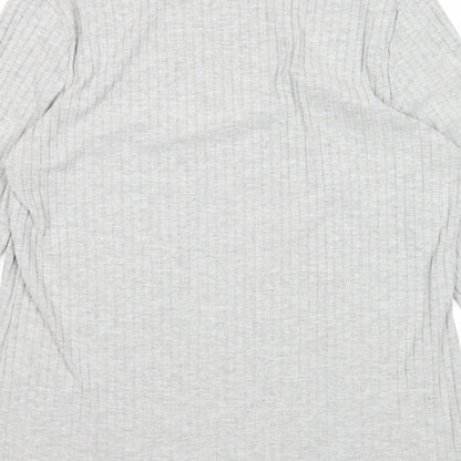 Womens UK Size 14 Papaya Grey Pullover Jumper