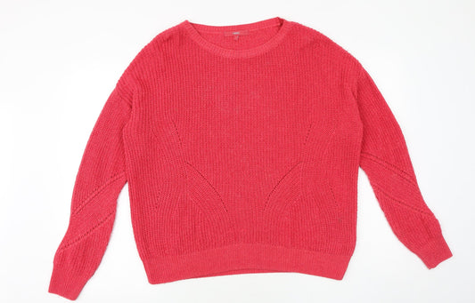 Womens UK Size S NEXT Pink Pullover Jumper