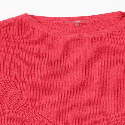 Womens UK Size S NEXT Pink Pullover Jumper