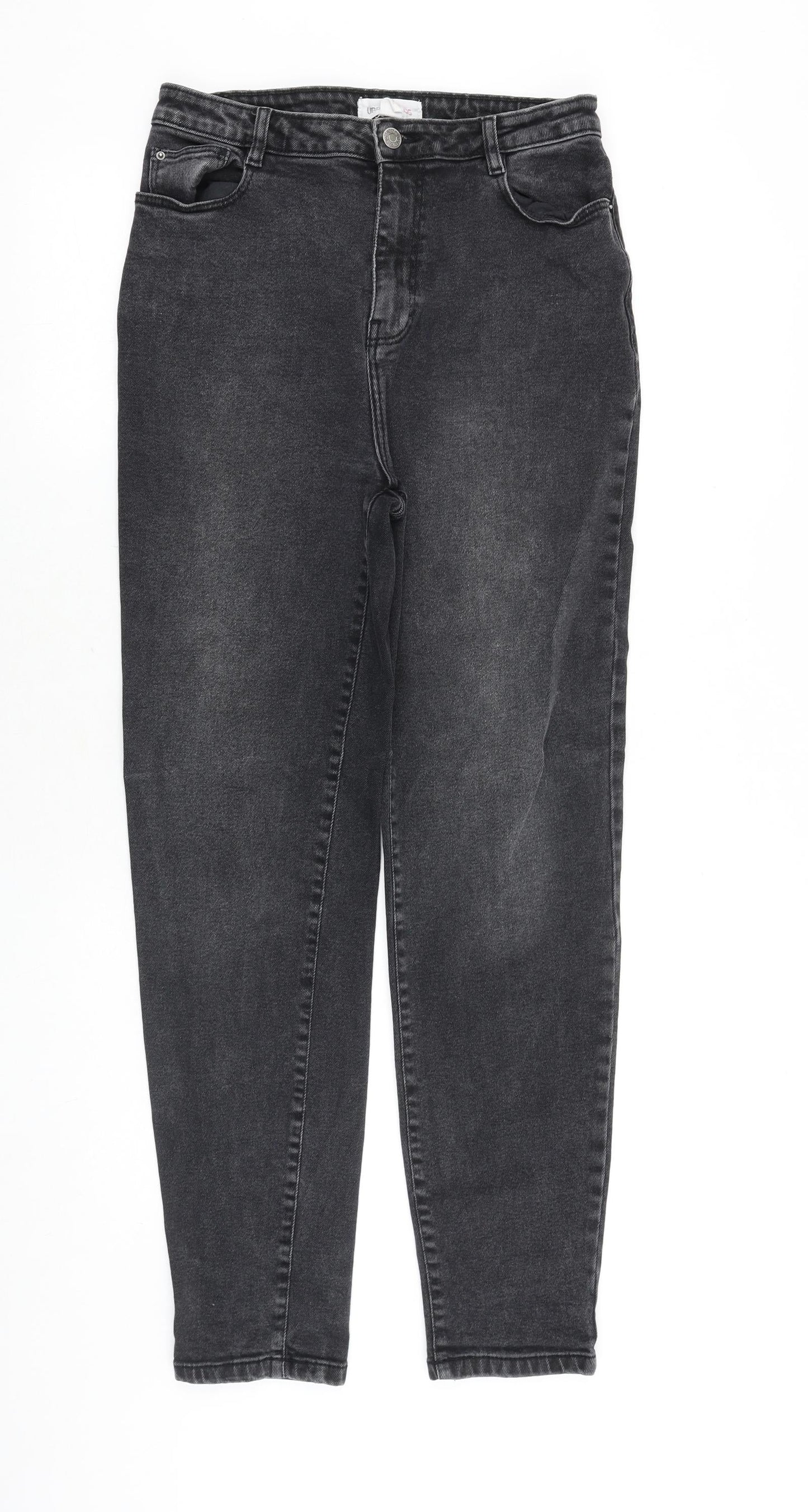 Urban Bliss Womens Black Cotton Skinny Jeans Size 28 in Regular Zip