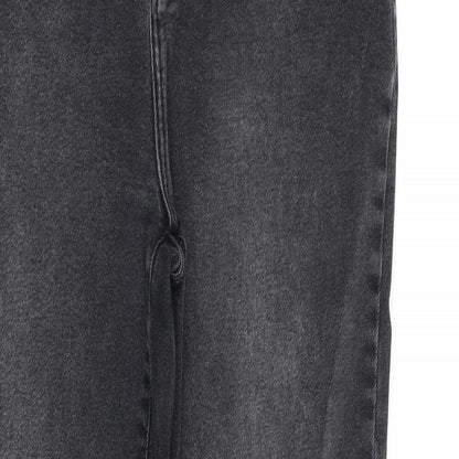 Urban Bliss Womens Black Cotton Skinny Jeans Size 28 in Regular Zip
