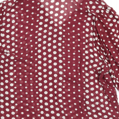 Womens UK Size 14 Monsoon Purple Basic Blouse