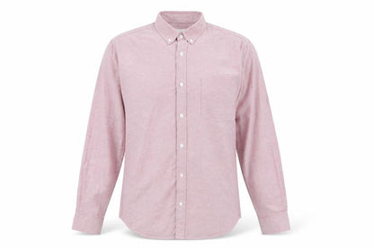 Mens UK Size L Burton Pink  Button-Up Long Sleeve Casual Shirt