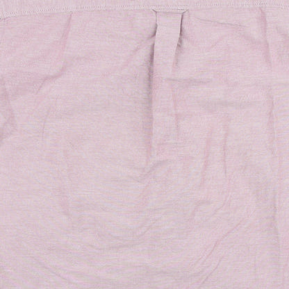 Mens UK Size L Burton Pink  Button-Up Long Sleeve Casual Shirt