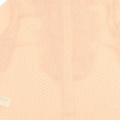 Womens UK Size 8 H&M Pink Basic Button-Up