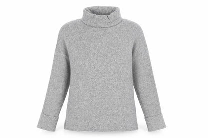 Womens UK Size L Papaya Grey Pullover Jumper