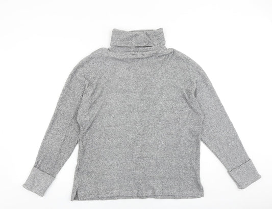 Womens UK Size L Papaya Grey Pullover Jumper